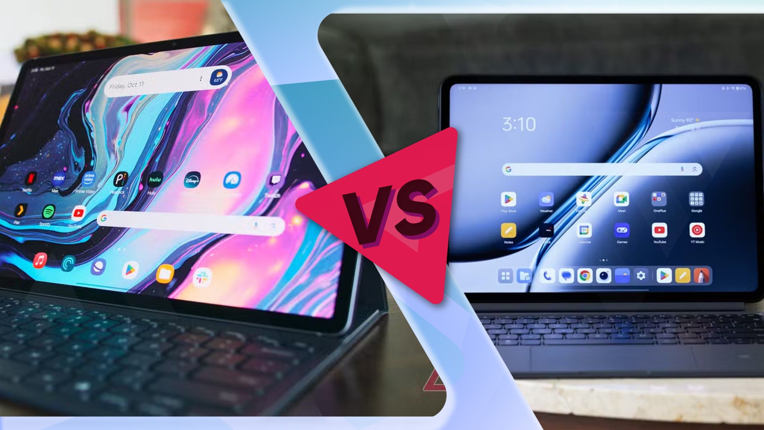 Samsung Galaxy Tab S10+ vs. OnePlus Pad 2: Big, premium, and powerful